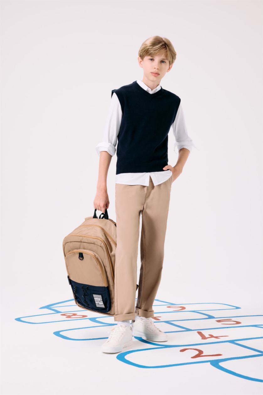 Erkek Çocuk - Genç Erkek Lacivert Yelek Erkek Çocuk