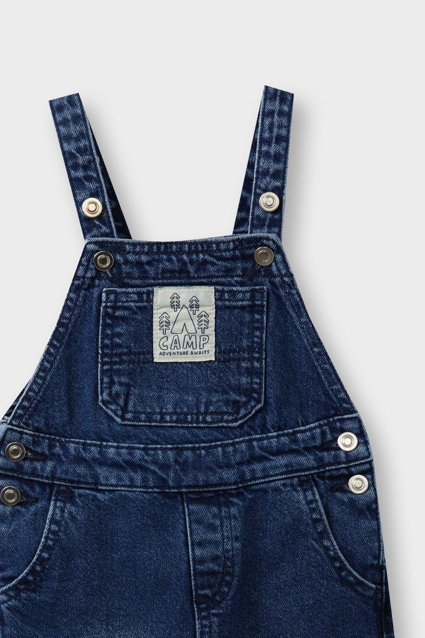 Erkek Bebek Mavi Erkek Bebek Jean Tulum