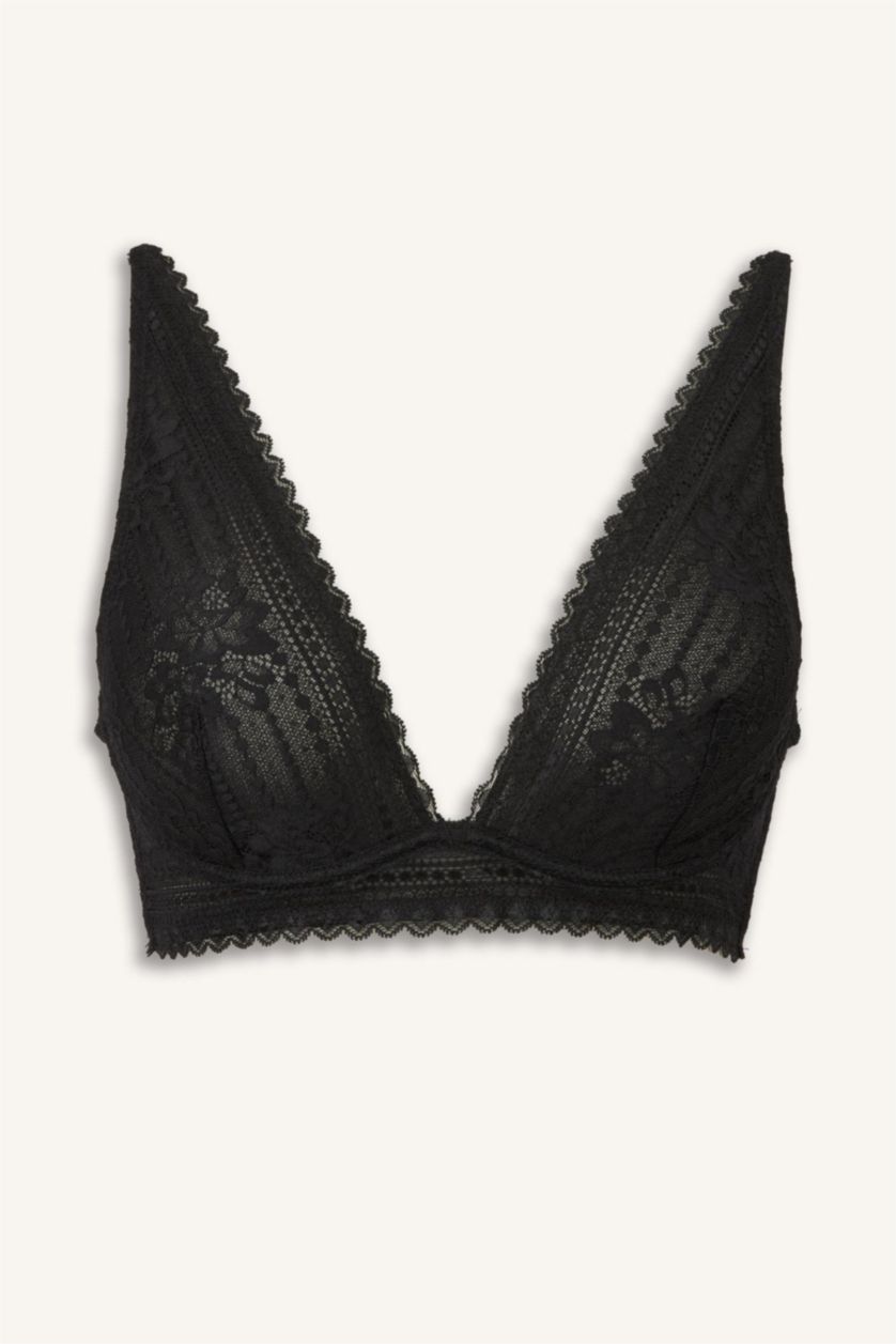WOMAN Black Fall in Love Full Lace Bra