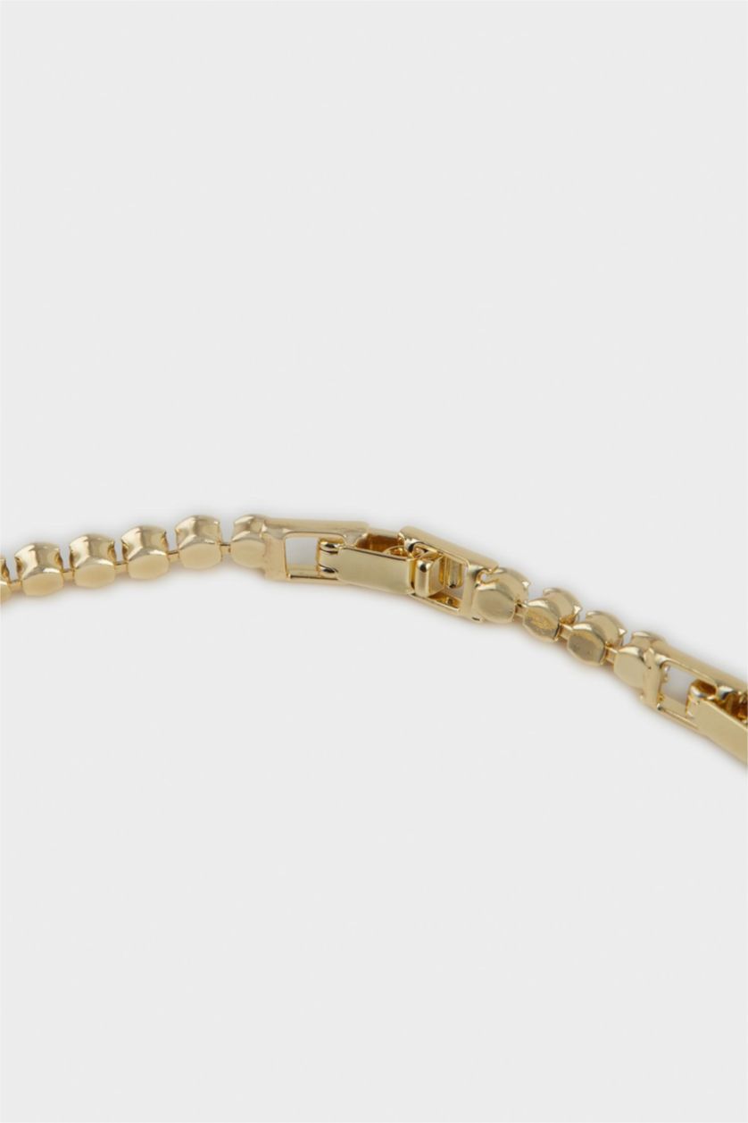 Kadın Altın Reis x DeFacto 14 Ayar Altın Kaplama Serenata Kadın Taşlı Gold Kolye