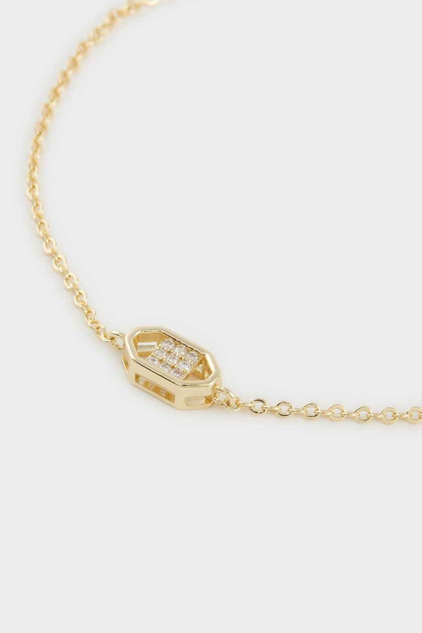 Woman Altın Reis x DeFacto Gold Plated Luce Touch Stone Gold Bracelet