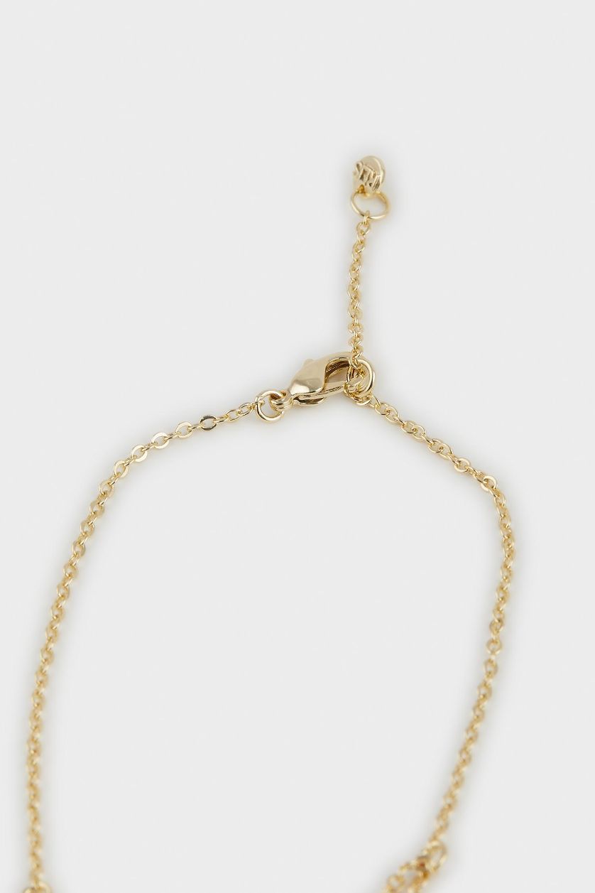 Kadın Altın Reis x DeFacto 14 Ayar Altın Kaplama Triangolo Kadın Taşlı Gold Şahmeran