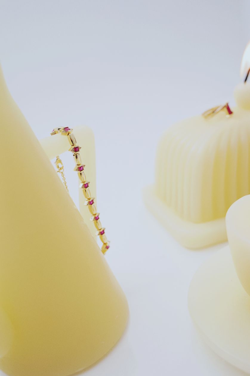 Woman Altın Reis x DeFacto 14K Gold Plated Rubino Woman Gold Bracelet