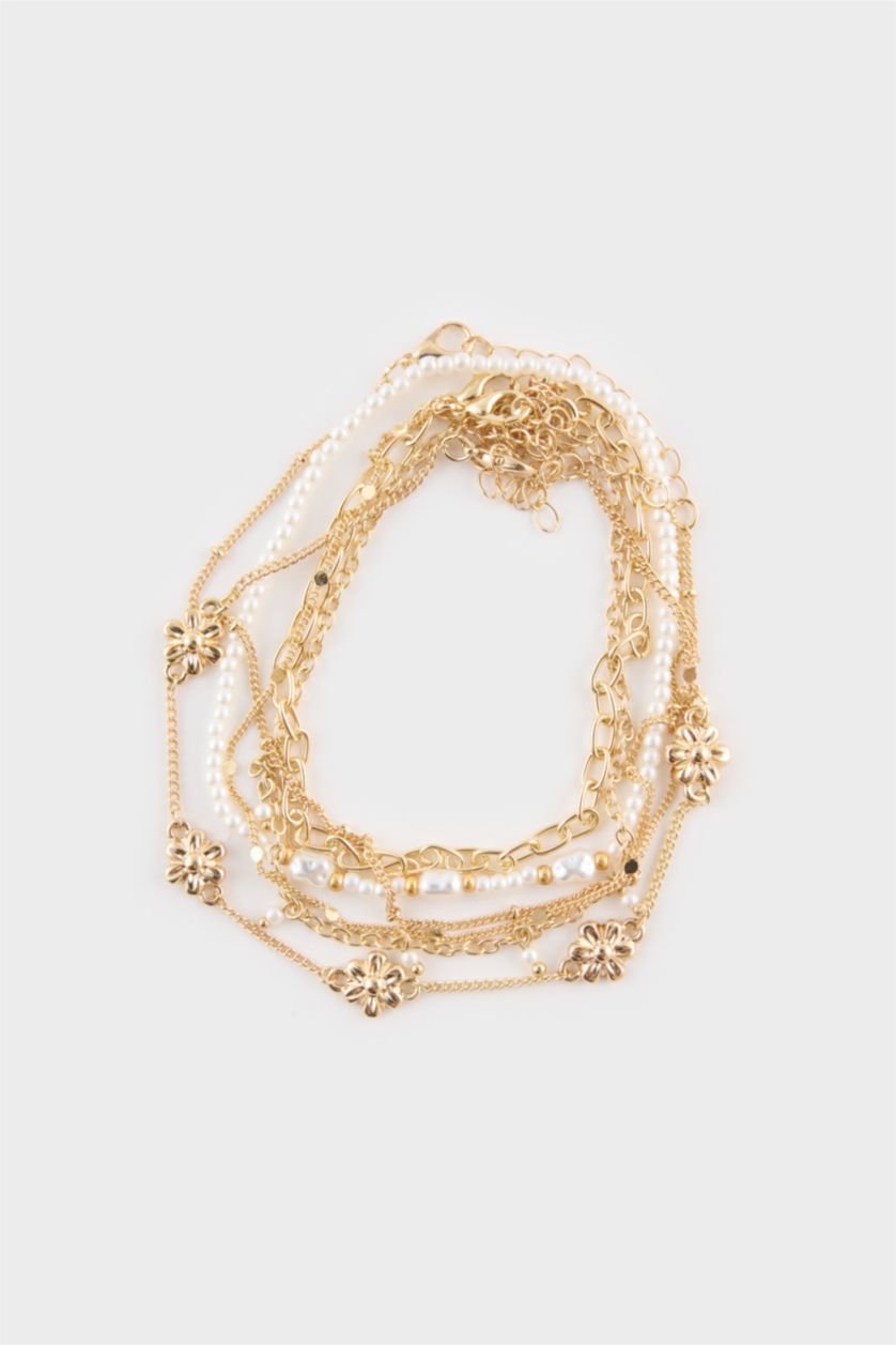 Kadın Karma Kadın 6'lı Gold Halhal