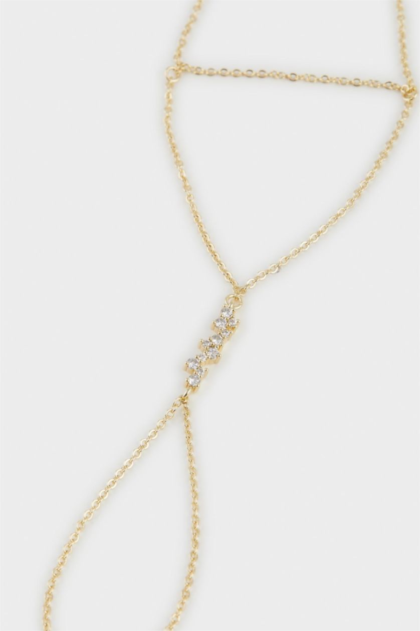 Woman Altın Reis x DeFacto Gold Plated Queen Stone Gold Shahmaran