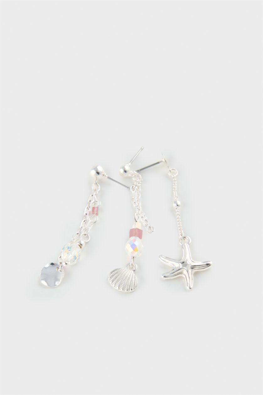 WOMAN Gümüş Woman 6 Piece Silver Earringss