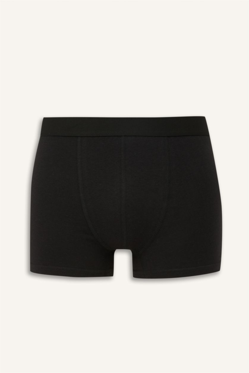 MAN Dark Blue Regular Fit 3 Piece Printed Boxer