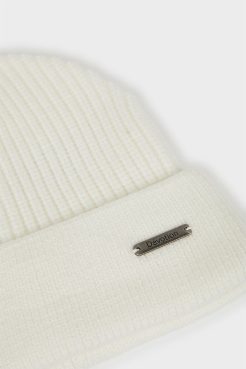 Erkek Beyaz Erkek Triko Bere