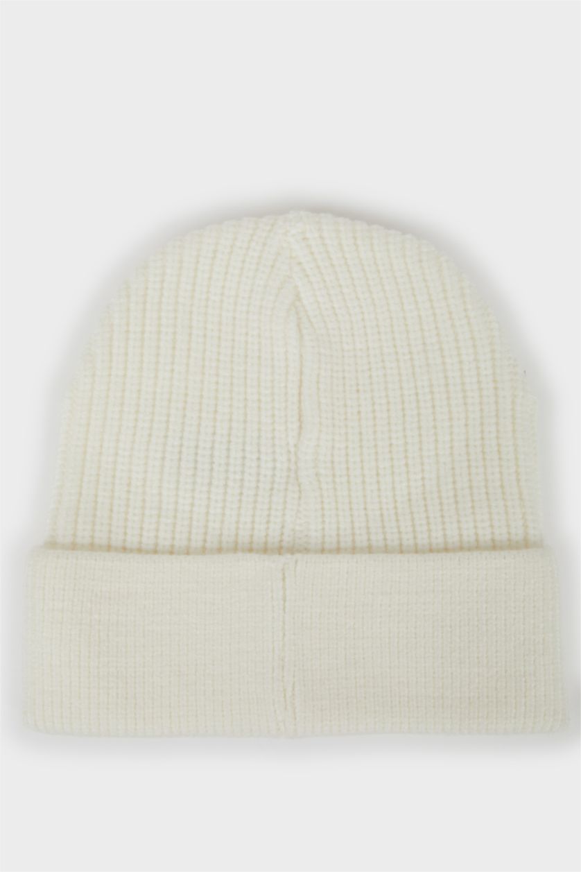 Erkek Beyaz Erkek Triko Bere