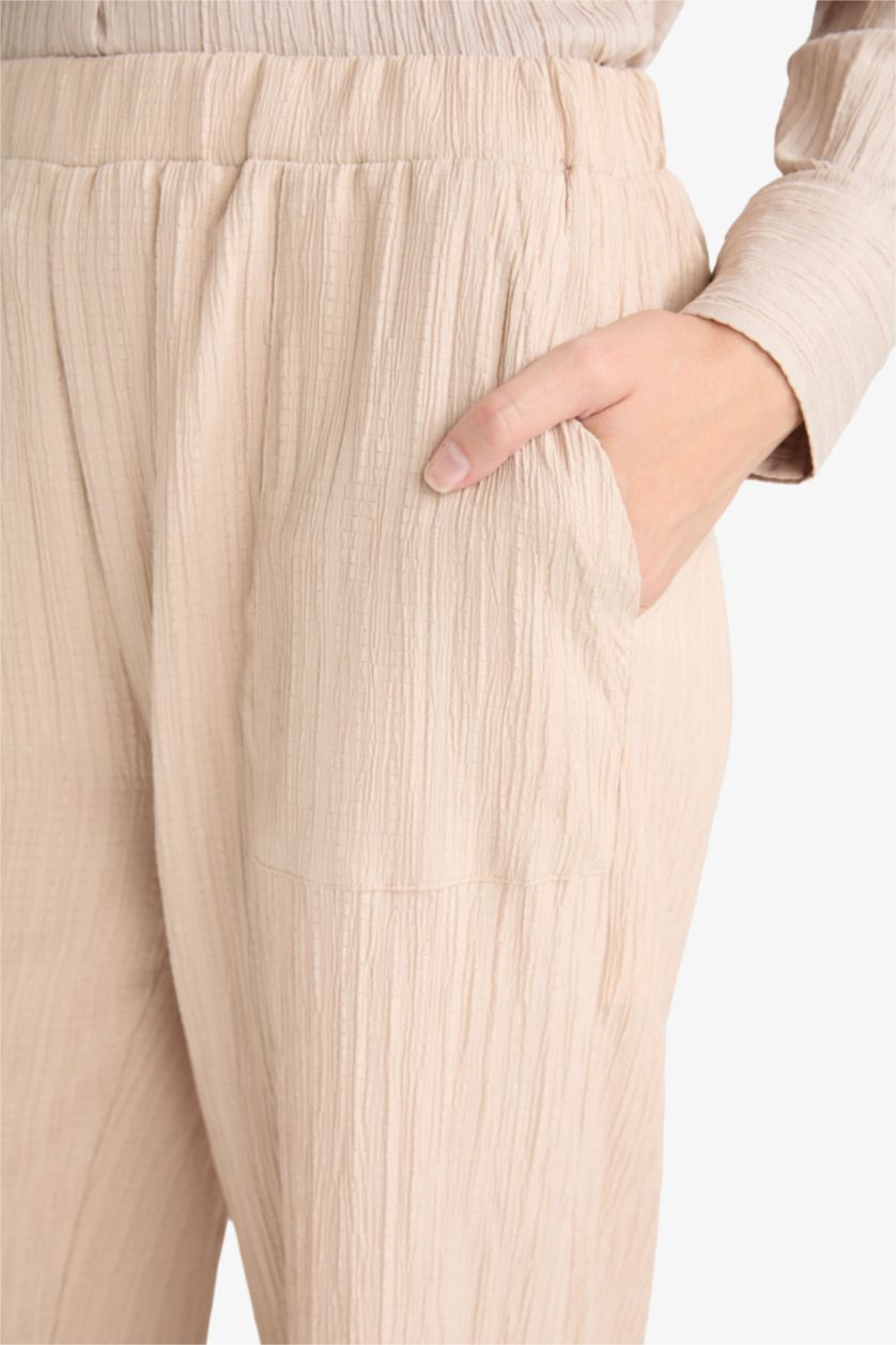 WOMAN Stone Wide Leg Trousers