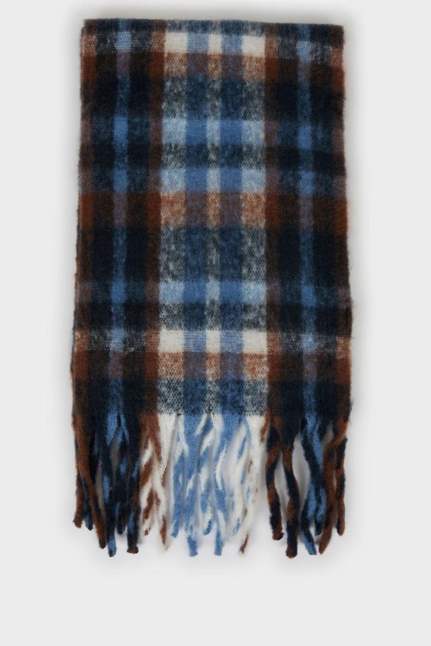 MAN Karma Man Plaid Neck Scarf