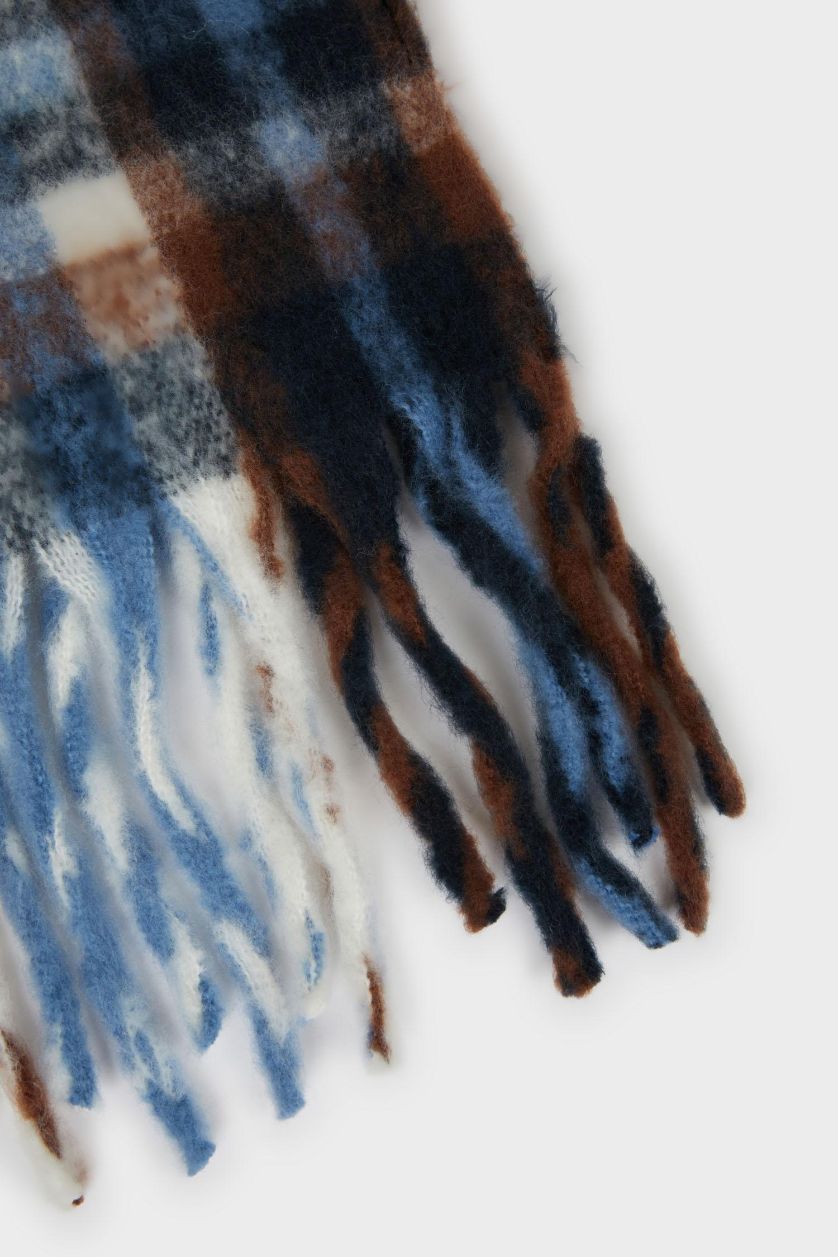 MAN Karma Man Plaid Neck Scarf