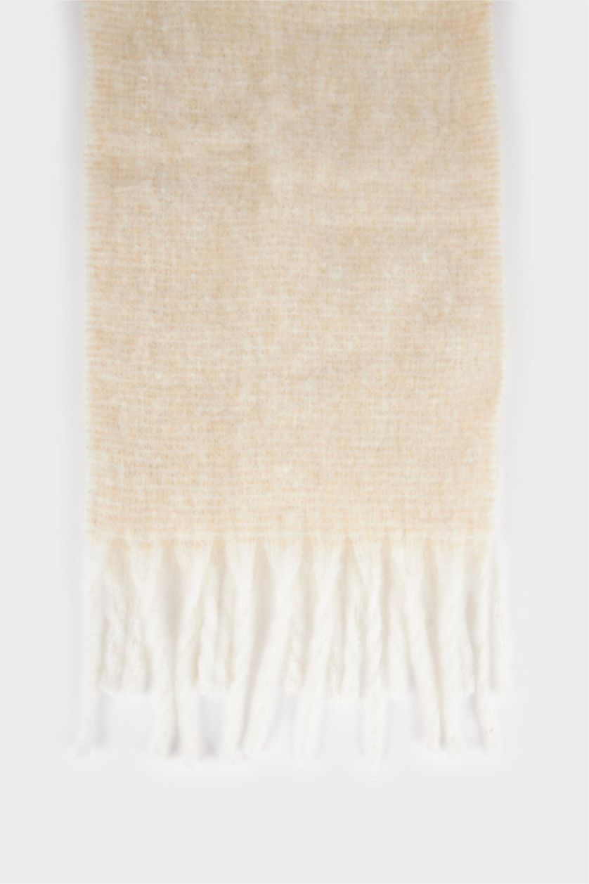 FILLES Beige Écharpe tissée pour fille