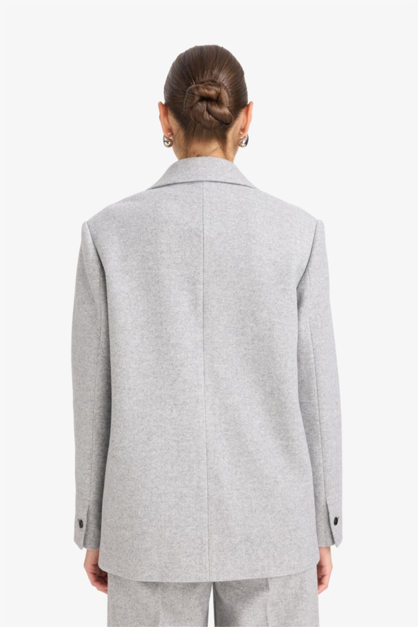 FEMME Gris Blazer oversize