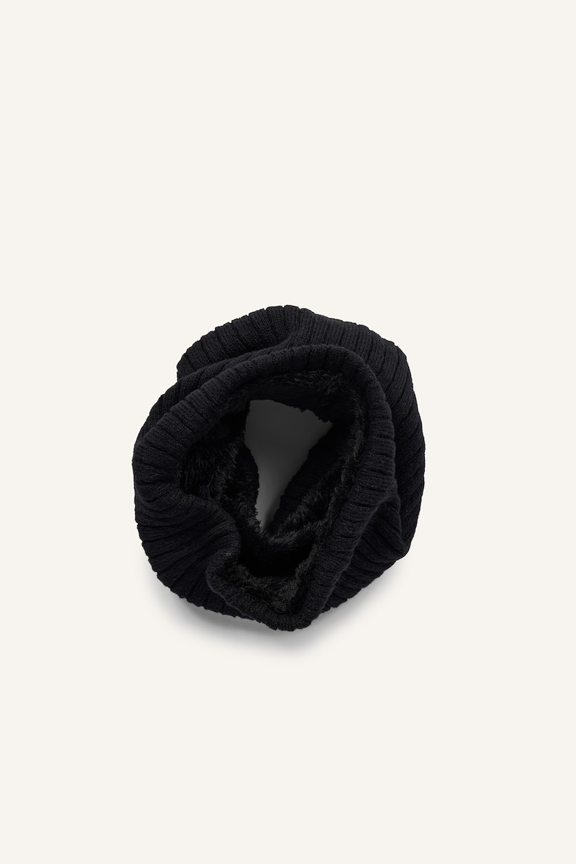 Young Boys - Teen Boys Black Boy Scarf & Set