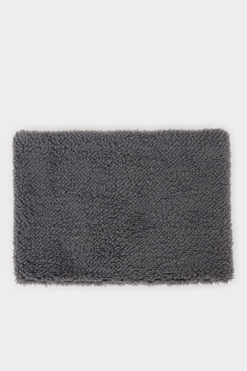 Young Boys - Teen Boys Anthracite Boy Polar Fleece Lined Cotton Scarf