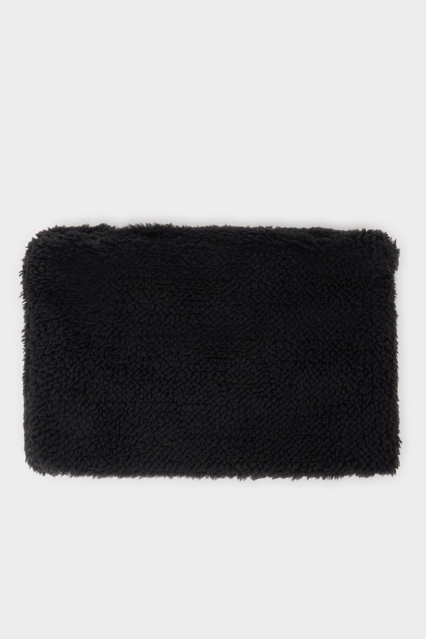 Young Boys - Teen Boys Black Boy Polar Fleece Lining Cotton Scarf