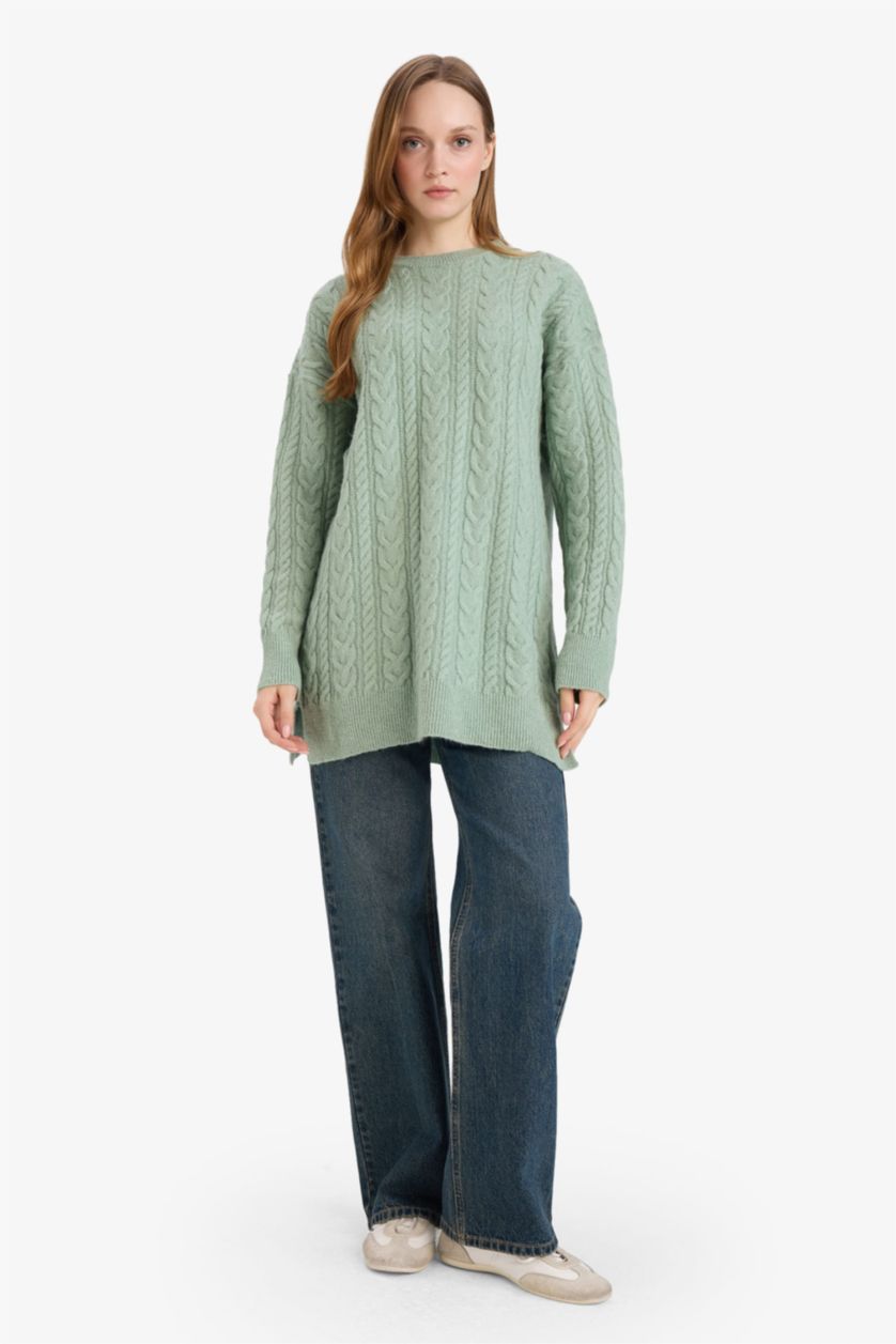 WOMAN Mint Relax Fit Knitwear Tunic