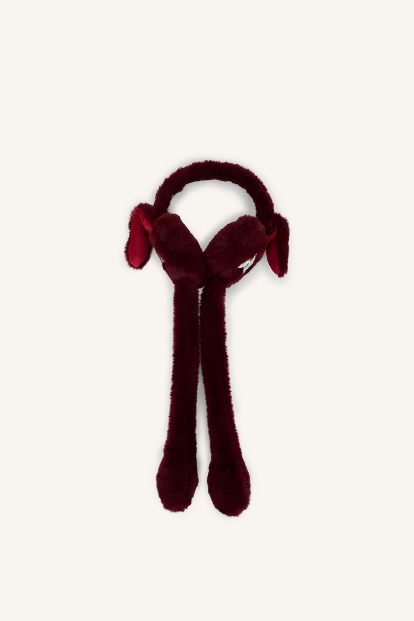 Young Boys - Teen Boys Dark Bordeaux Boy Earmuff