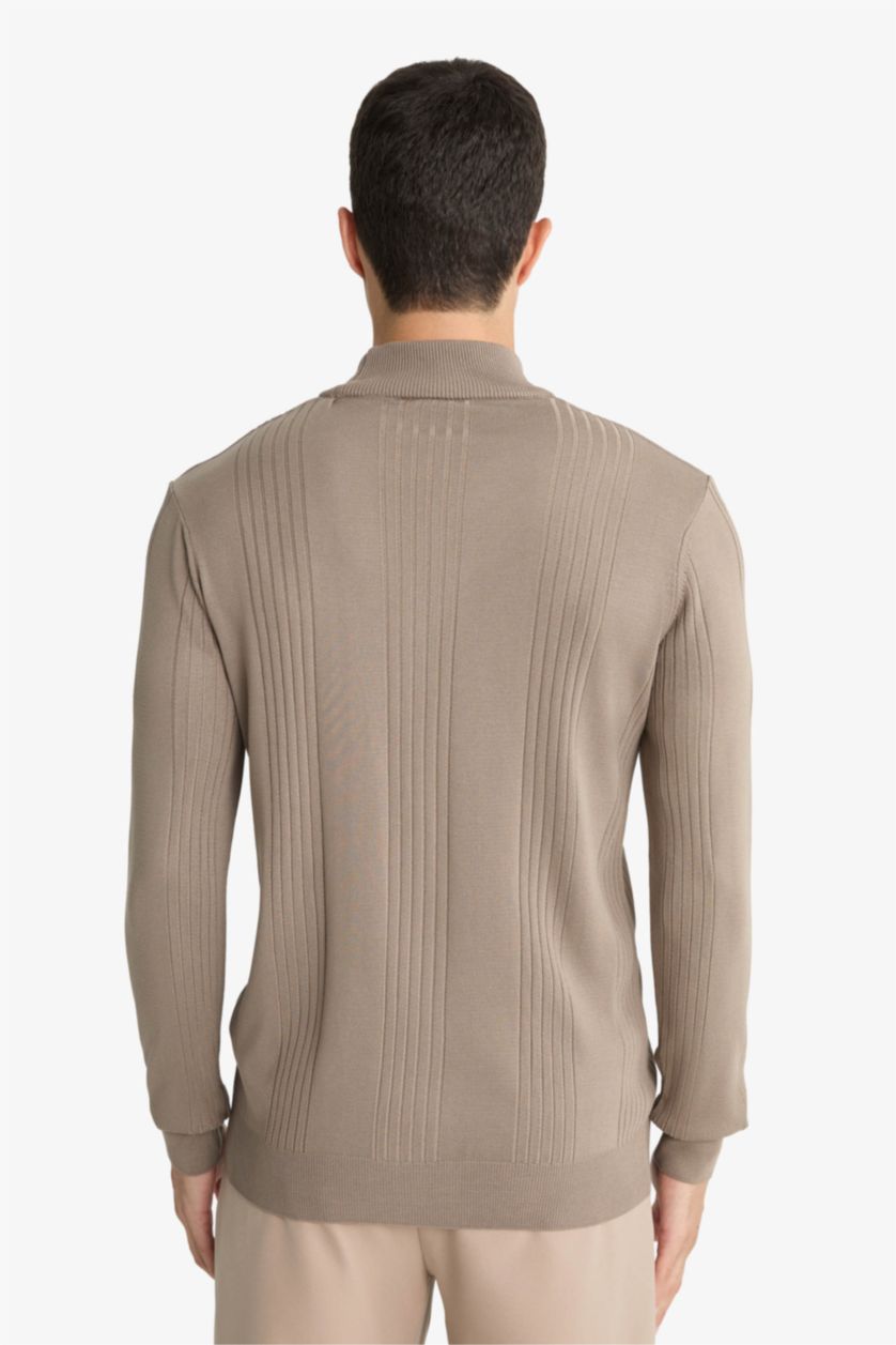 MAN Vison Standard Fit Turtleneck Knitwear Pullover
