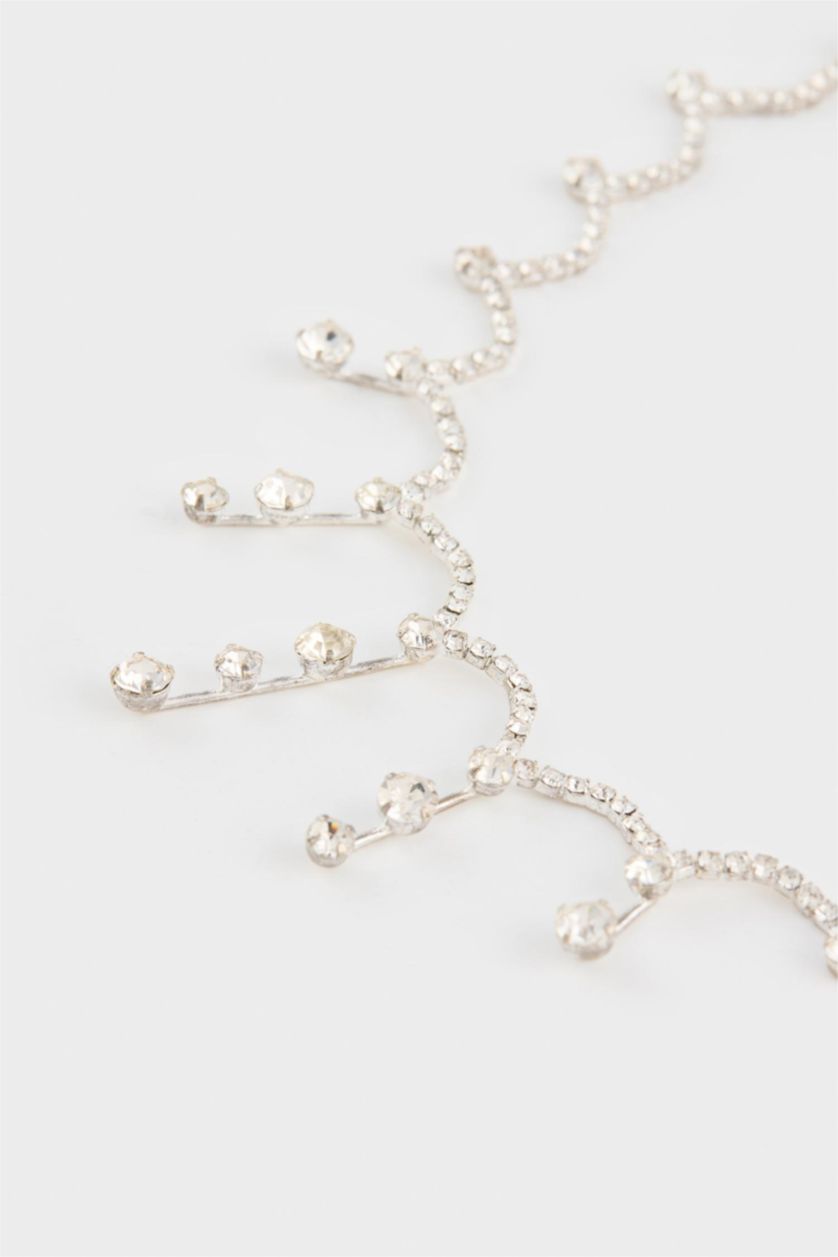 Kadın Gümüş DCEY x DeFacto Kadın Taşlı Kolye