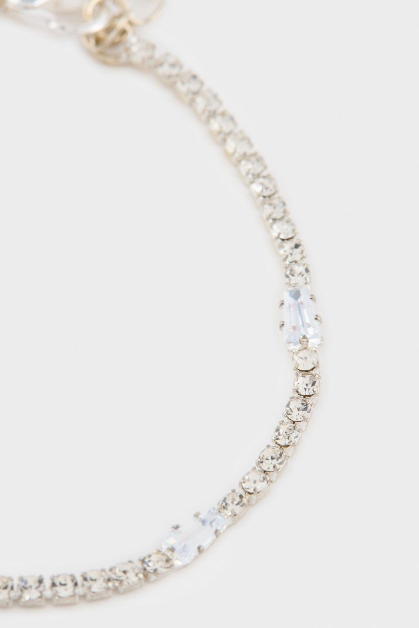 Kadın Gümüş DCEY x DeFacto Kadın 2'li Taşlı Bileklik