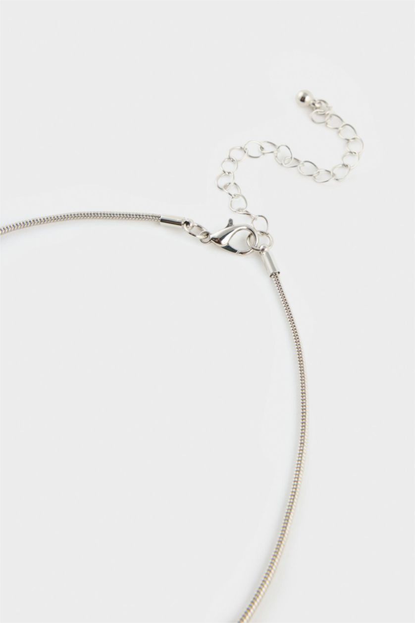 Kadın Gümüş DCEY x DeFacto Kadın İnci Detaylı Çiçekli Kolye