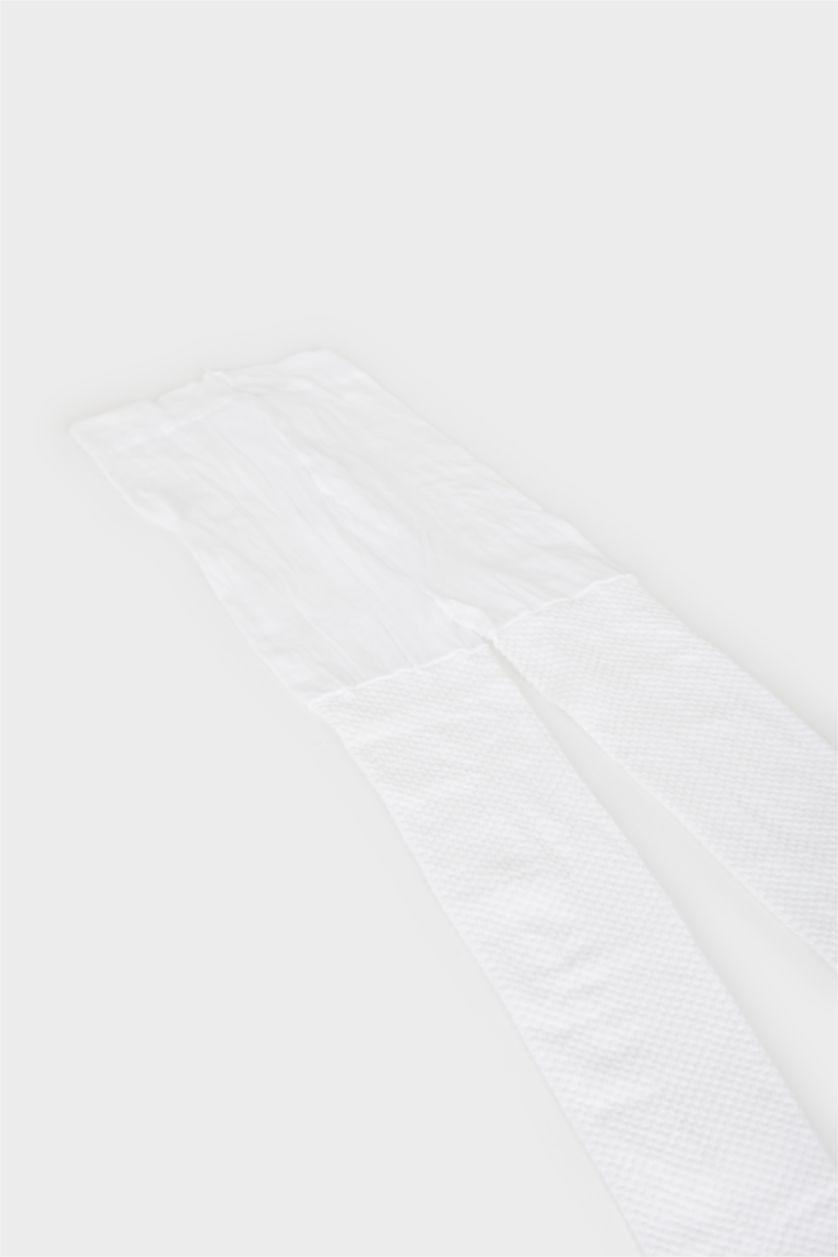 Kız Çocuk - Genç Kız Beyaz Kız Çocuk 50 Denye Külotlu Okul Çorabı