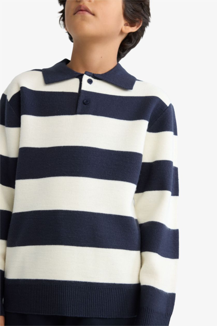 Ұлдар Және Жасөспірімдер әскери-теңіз Ұлдарға қалыпты пішім Пулловер