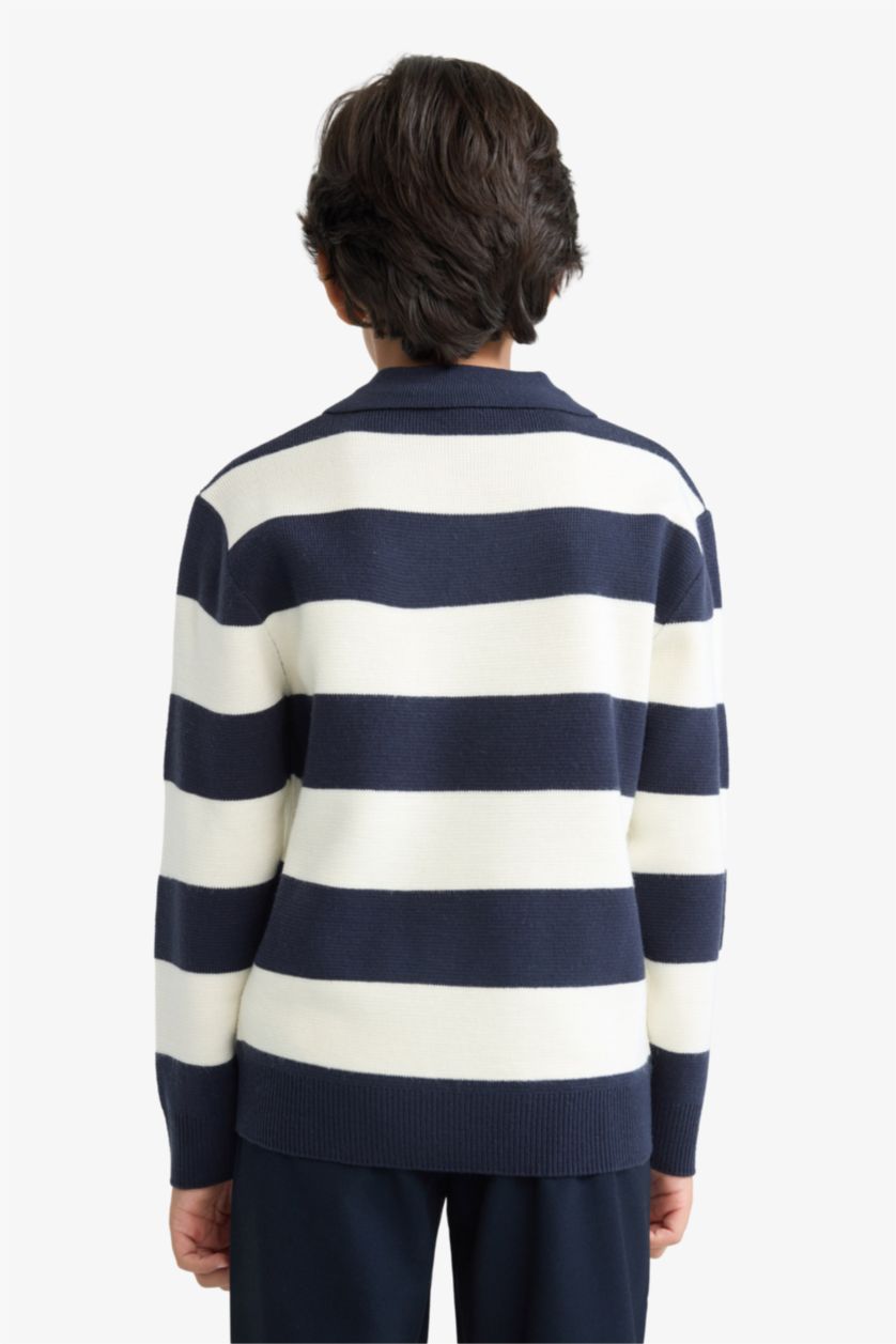 Ұлдар Және Жасөспірімдер әскери-теңіз Ұлдарға қалыпты пішім Пулловер