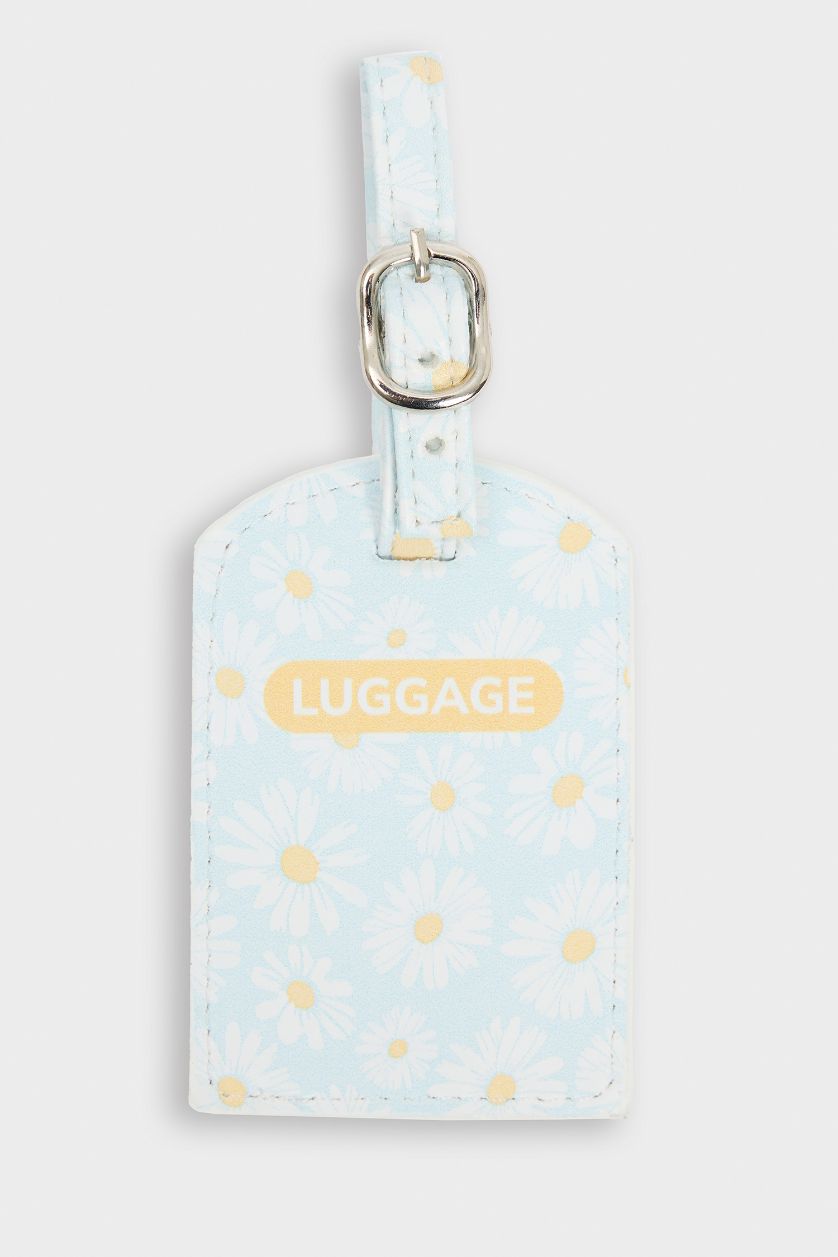 Kadın Karma Kadın Çiçekli Suni Deri Pasaportluk ve Valiz İsimliği Set