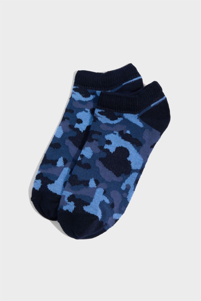Erkek Çocuk - Genç Erkek Karma 5'li Pamuklu Patik Çorap Erkek Çocuk