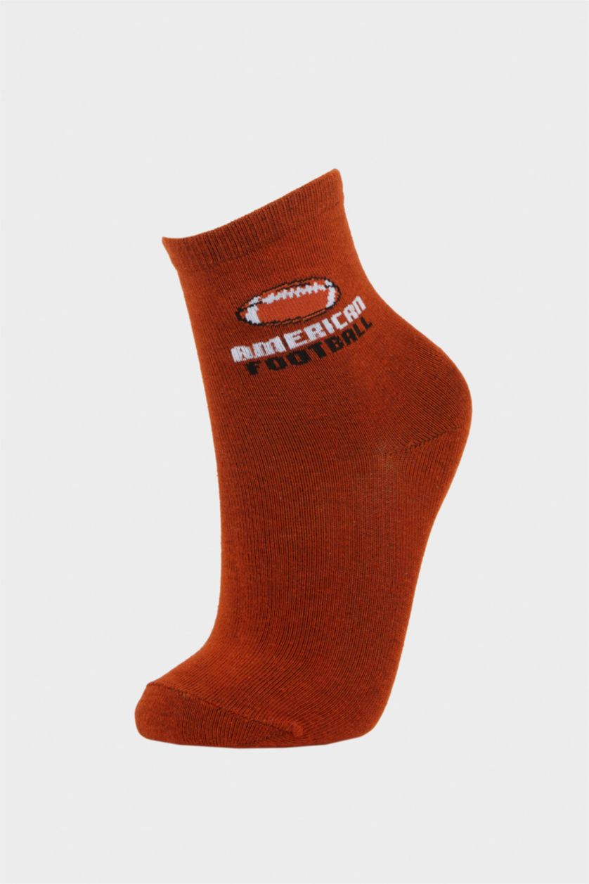 Erkek Çocuk - Genç Erkek Karma Erkek Çocuk 5'li Pamuklu Uzun Çorap