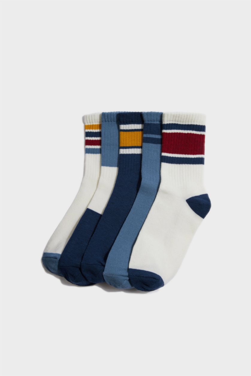 GARÇONS Karma Lot de 5 Chaussettes longues en coton pour garçon