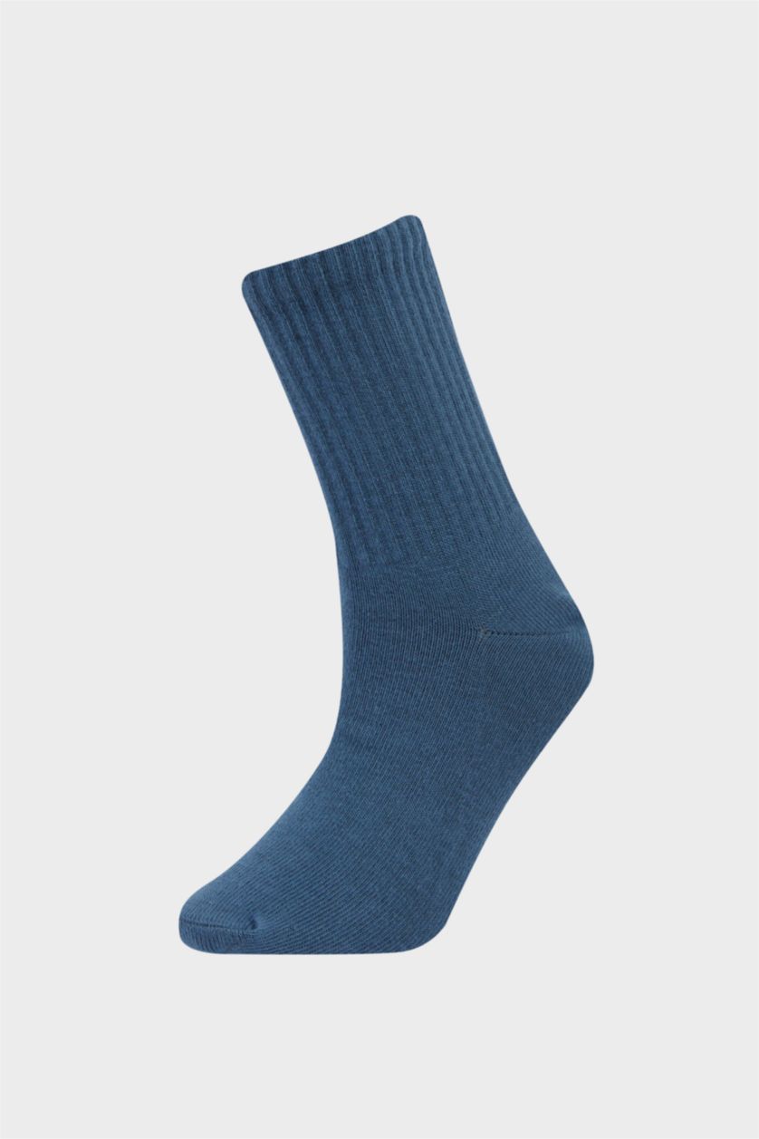 Erkek Çocuk - Genç Erkek Lacivert 3'lü Pamuklu Çorap Erkek Çocuk