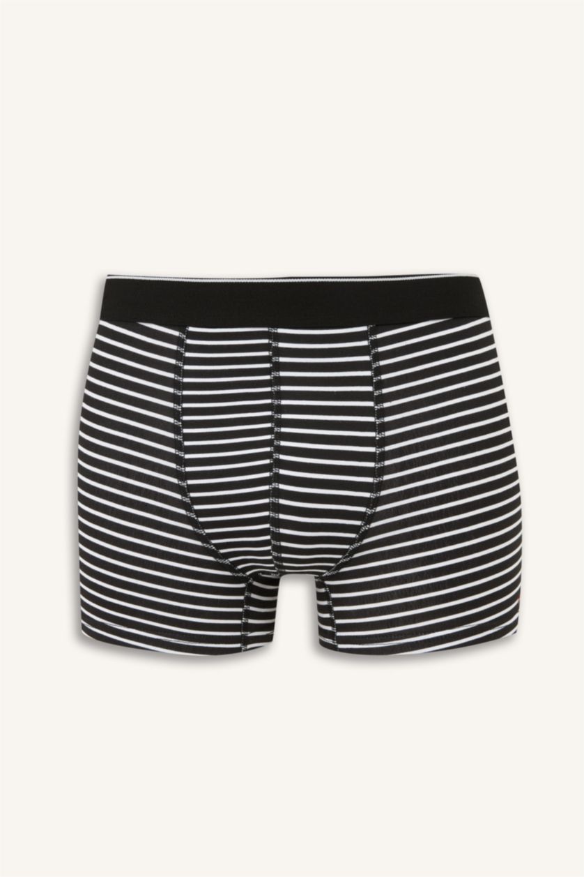 HOMME Marin Lot de 3 Boxers à rayures Coupe régulière