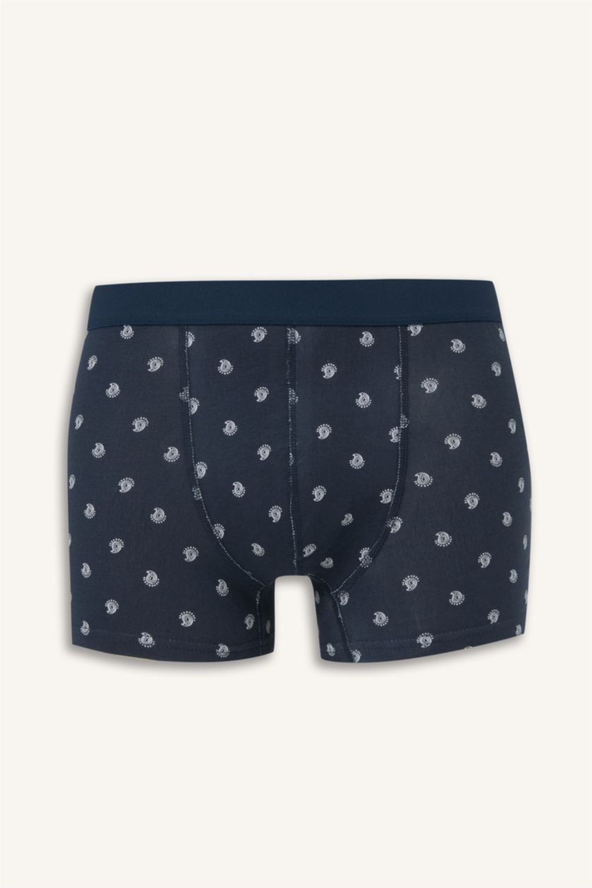 MAN Bordeaux Regular Fit Paisley Pattern 3 Piece Boxers