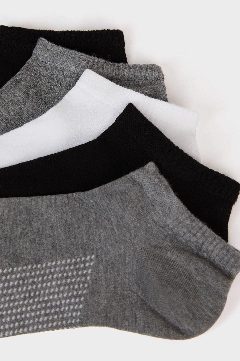 رجال Karma جوارب قصيرة من بامبو للرجال - 5 قطع