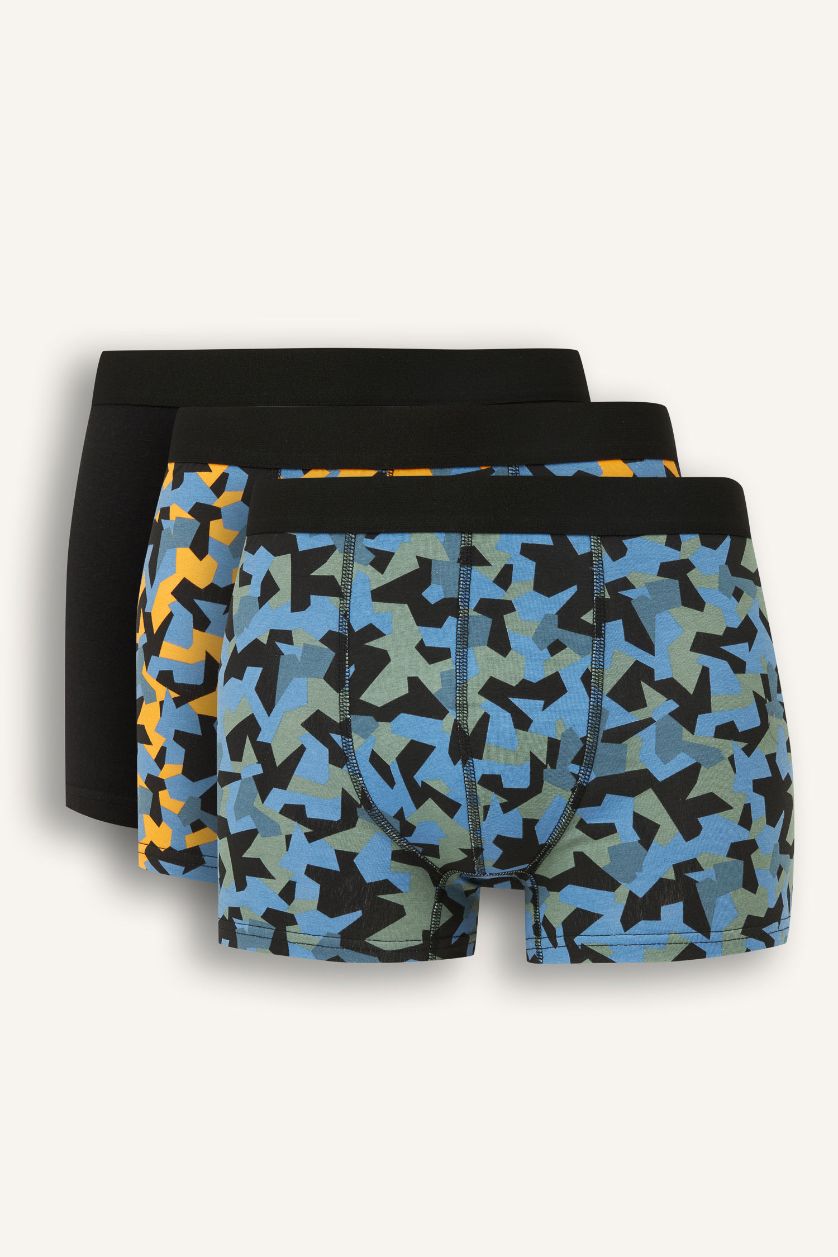 MAN Black Man Knitted Boxer