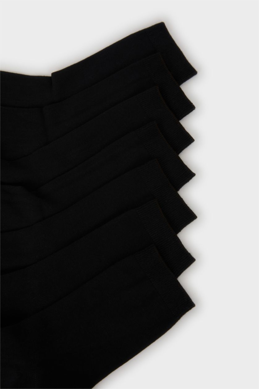 حريمي أسود شرابات حريمي قطن طويل - 7 قطع