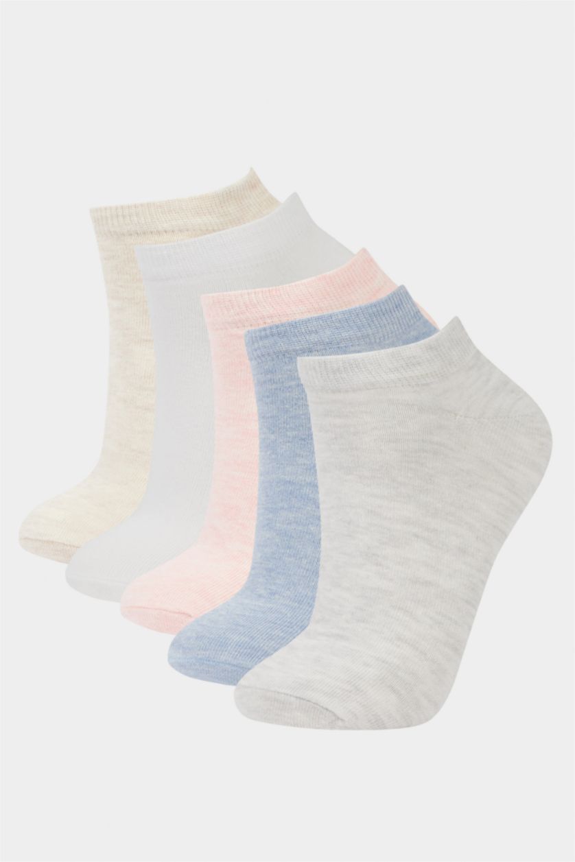 FEMME Karma Lot de 5 paires de Chaussettes courtes en coton pour femme