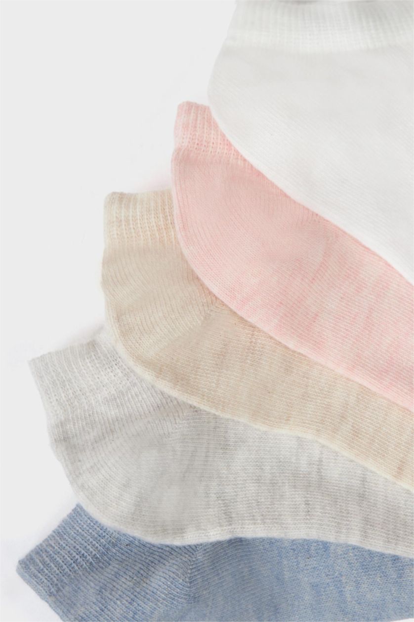 FEMME Karma Lot de 5 paires de Chaussettes courtes en coton pour femme