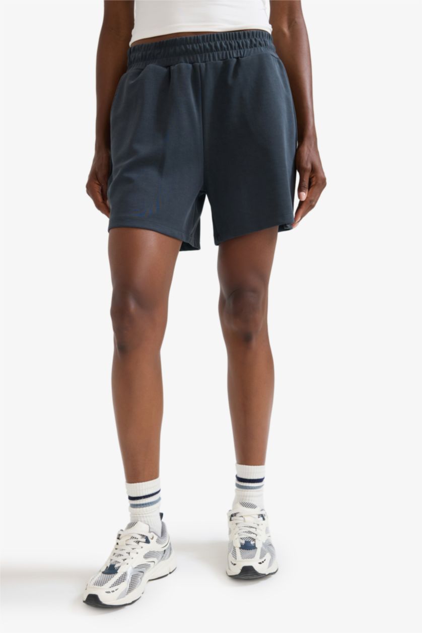 Women Light Navy Standard Fit modal