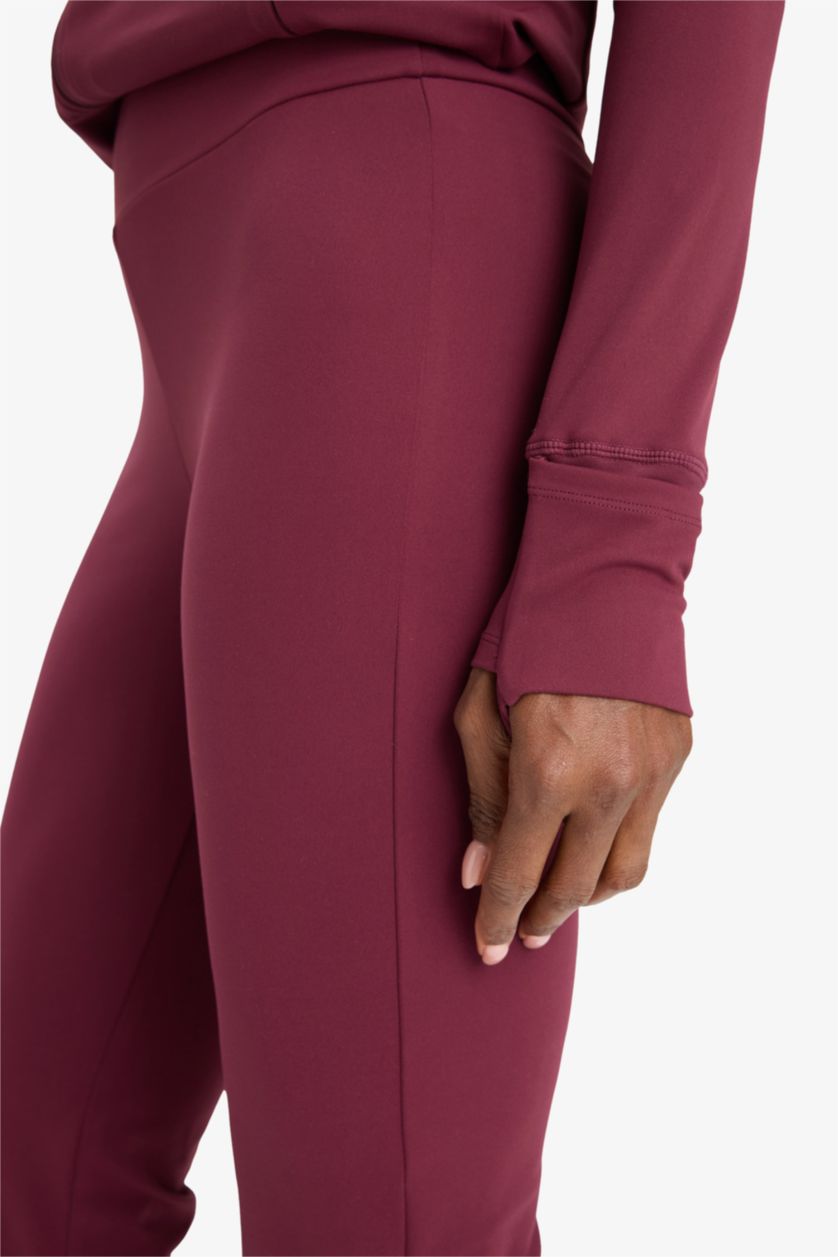 نساء خمري سروال برجل واسع من DeFactoFit