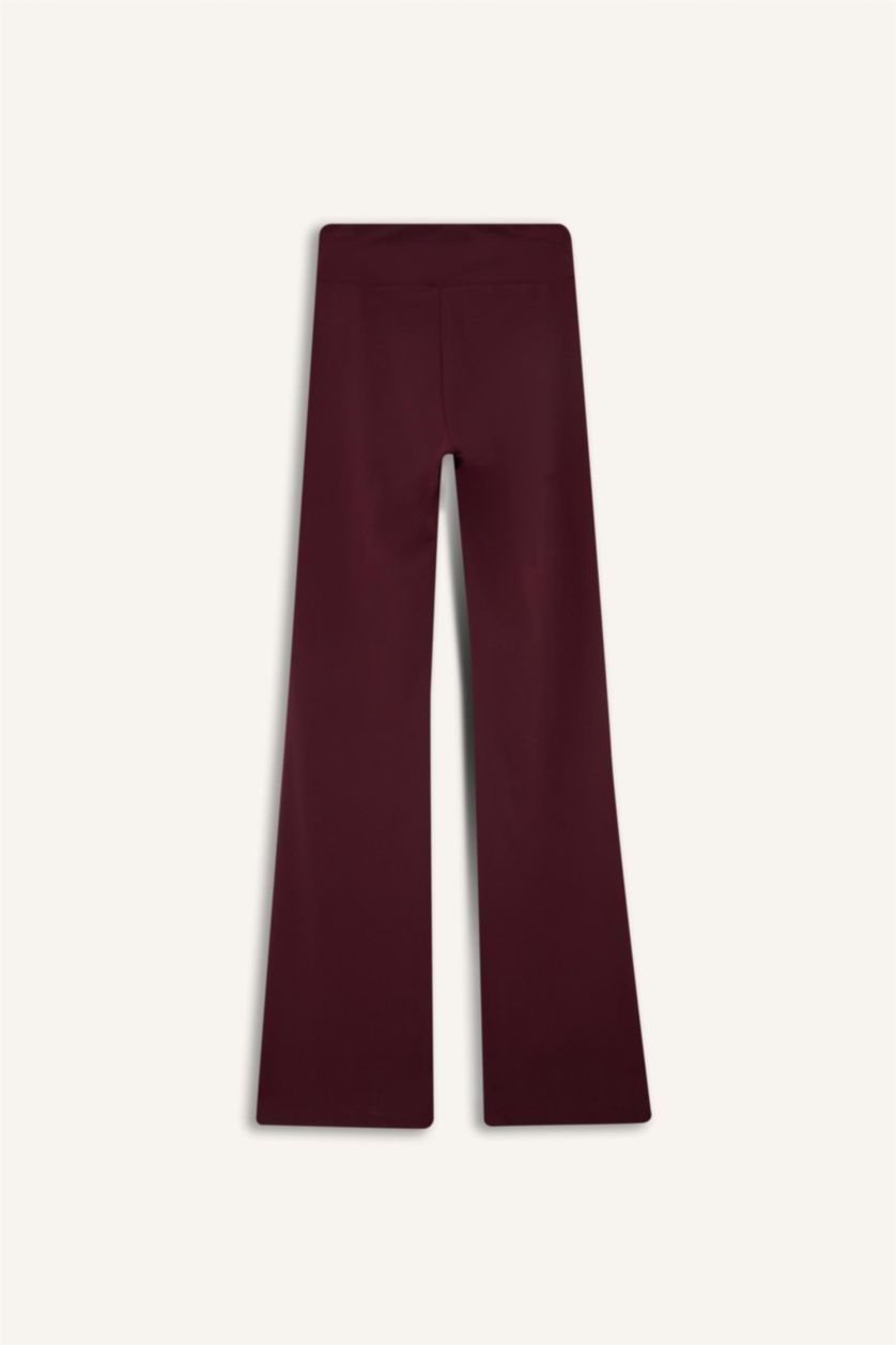 نساء خمري سروال برجل واسع من DeFactoFit