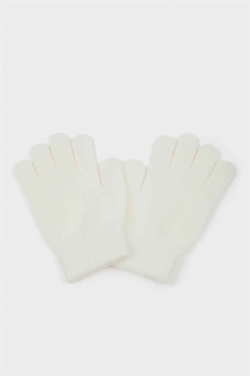 Kız Çocuk - Genç Kız Karma Kız Çocuk Triko 3'lü Eldiven