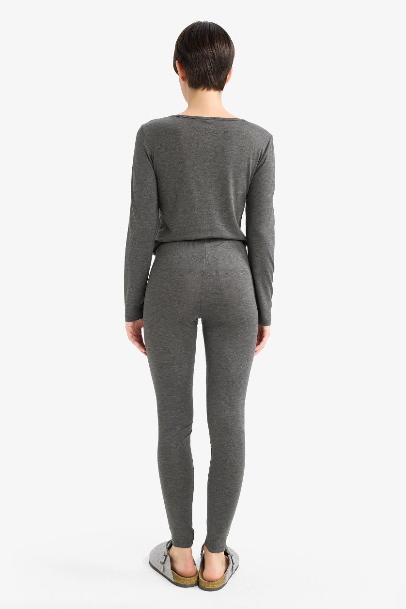 Kadın Antasit Melanj Termal Uzun Tayt