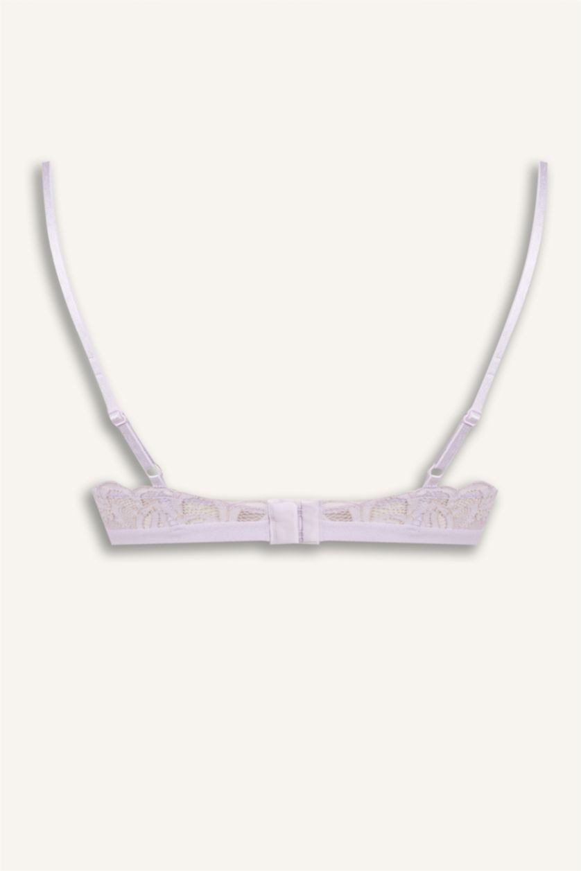 Kadın Açık Lila Kapsız Pedsiz Triangle Bra