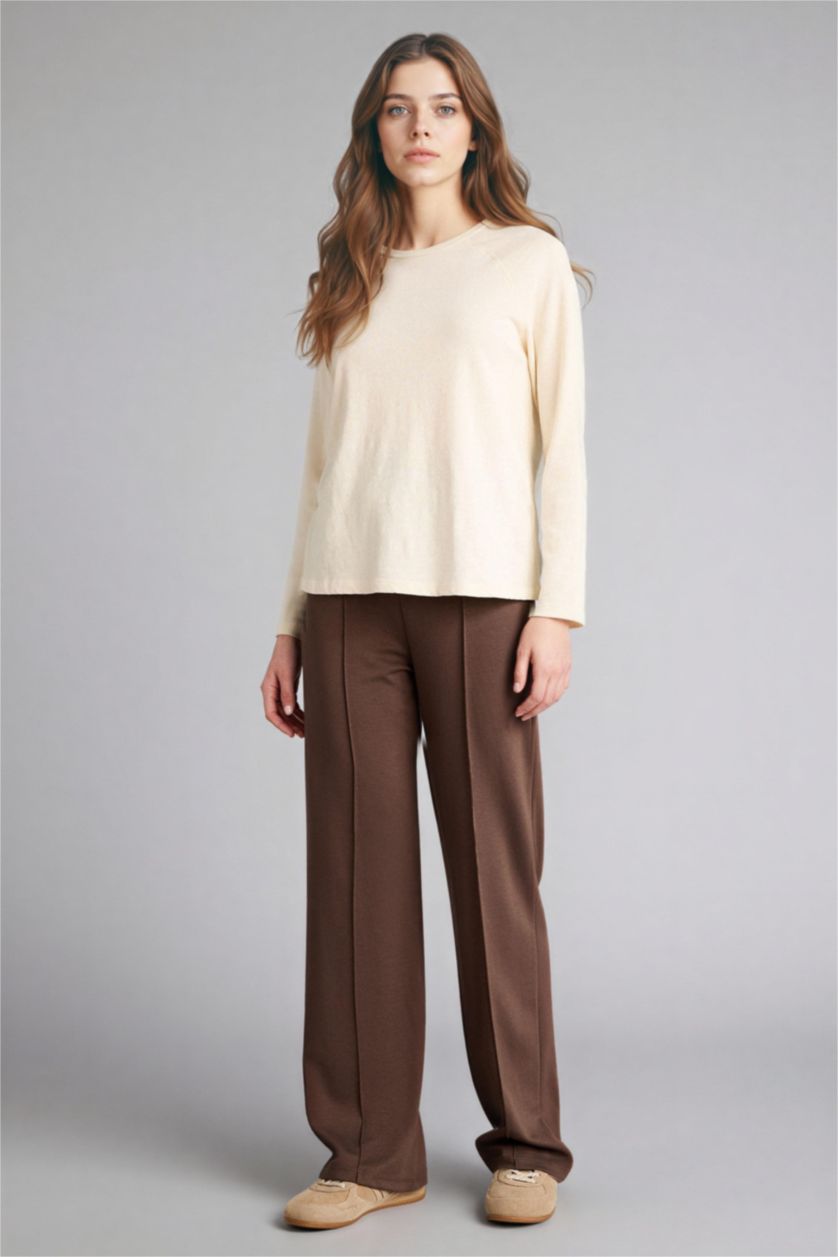 حريمي بني بنطلون قصة عادية