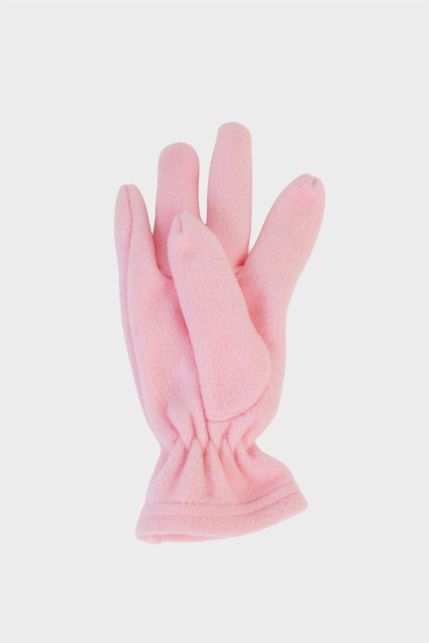 Girls & Teens Light Pink Girl fleece Gloves